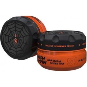 NISHMAN - Spider Wax S1 - Haarwax - Zwart - Sterke Hold