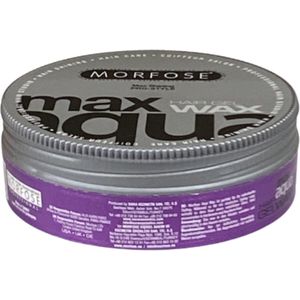 MORFOSE Max Aqua Gelwax Lila – fruitige geur 175 ml – haarstyling hair wax – haargel