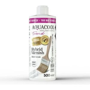 Aquacool Hybride zijdeglans blanke lak