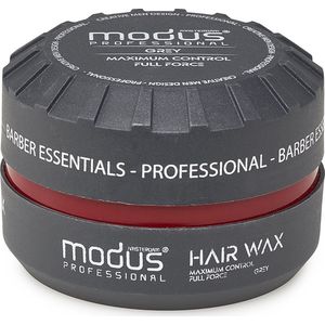 Modus - Maximum Control Haarwax - Grey - Glans