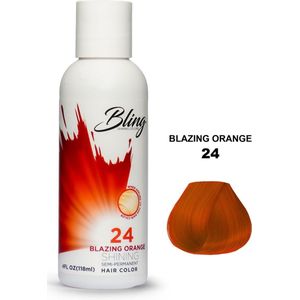 Bling Shining Colors - Blazing Orange 24 - Semi Permanent
