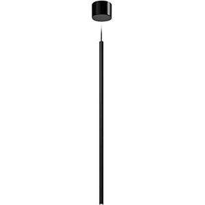 Homemania Hanglamp To-Be, zwart van aluminium, 2,2 x 2,2 x 85 cm, 1 x LED, 4 W, 181 lm, 2700 K, 220-240 V