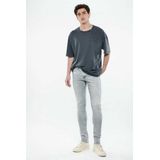 Mavi - Ultra Move - Jeans - Donkergrijs - Lage Taille - Nauwsluitende Pasvorm