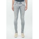 Mavi - Ultra Move - Jeans - Donkergrijs - Lage Taille - Nauwsluitende Pasvorm