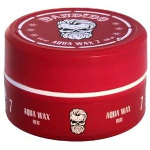 Bandido Aqua Hair Wax Nr.7 Red 150 ml | Haargel | Gel Wax | Haarwas met fruitige geur en sterke grip