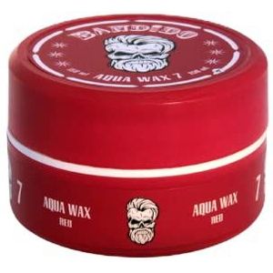 Bandido Aqua Hair Wax Nr.7 Red 150 ml | Haargel | Gel Wax | Haarwax met fruitige geur en sterke grip