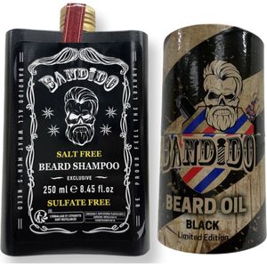 Baard Shampoo Bandido 250 ML & Bandido Barber Shop Beard Oil 40 ml