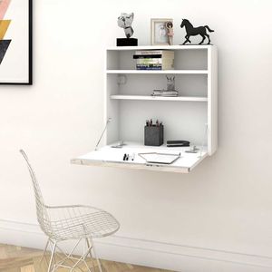 Opvouwbaar Bureau OPTIMUM 60x64 cm wit