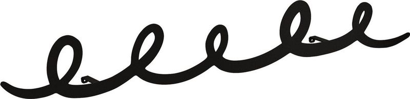 Kledinghanger - Zwart - Kunststof