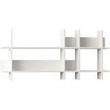 Woody Fashion Witte Wandplank | 150x70x22 cm | 18mm Dikte