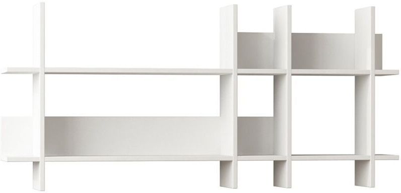 Woody Fashion Witte Wandplank | 150x70x22 cm | 18mm Dikte