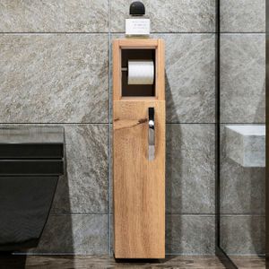 Asir - Badkamermeubel - Eik - 65 x 15 x 12 cm