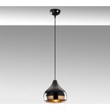 Asir Kroonluchter Zwart Koper