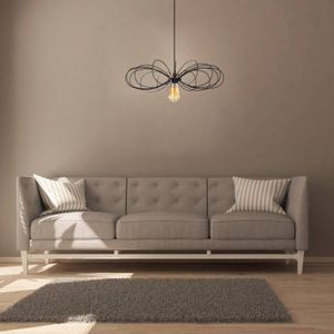 Opviq Hanglamp Hemdem 707-S lusdesign zwart