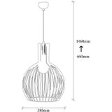 Hanglamp aan een koord FELLINI 1xE27/100W/230V