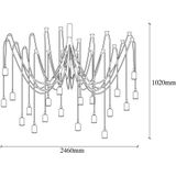 Hanglamp - Zwart - Metaal