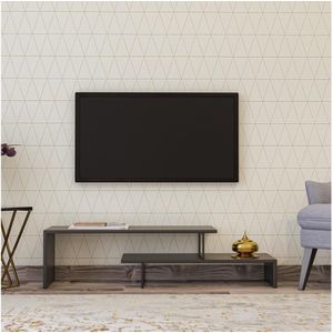 TV Tafel OVIT 45x120 cm antraciet/zwart