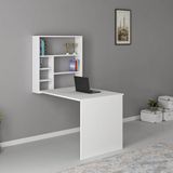 Asir Studiebureau - Wit - 100% Melamine Gecoat Spaanplaat - Afmetingen 59x74x90 cm