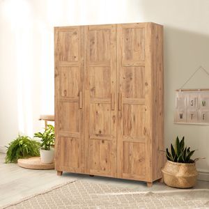 Kledingkast Hedera Melamine Naturel