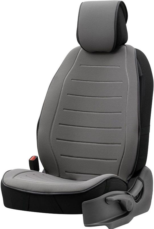 Active-Line - Universele AutostoelHoes - Grijs - Katoen Textiel