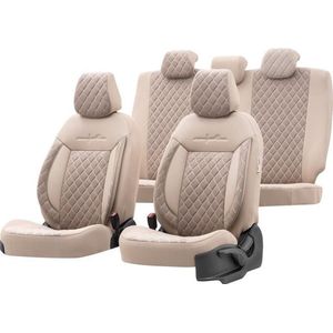 Otom Stoelhoezenset Comfortline Vip 8 Mm Textiel Crème 11-delig