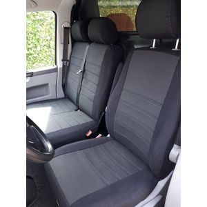 Volkswagen T5/Volkswagen T5 Caravelle/Shuttle/Volkswagen T5 Kombi/Volkswagen T5 Multivan Pasvorm Stoelhoezen Set Stof