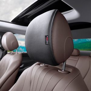 Universele Hoofdsteunprotector - Zwart - Leer - Eenvoudige Bevestiging