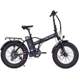 Altec Focus Fatbike Vouwfiets 20 Inch 42 cm Unisex 8V Schijfrem Matzwart