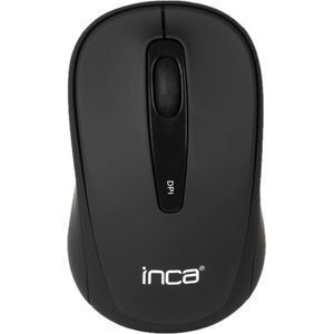 Inca Technology - IWM-331RS - Draadloze Muis - Zwart - Optisch - 1600 DPI