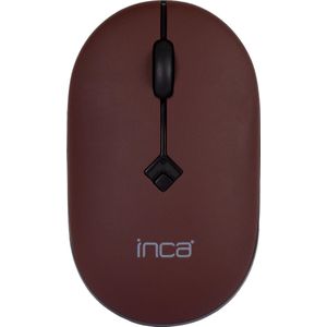 BasicTeQ - Inca IWM-231RB - Draadloze Muis - Zwart - Ergonomisch Design