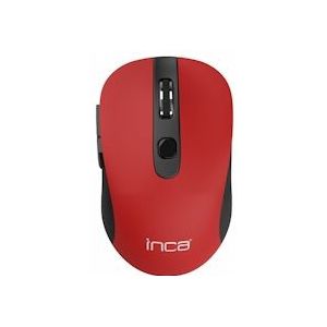 Inca - IWM-233RK - Draadloze Muis - Rood - Zwart