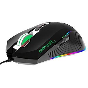Inca Empousa RGB-7200 DPI Macro Keys Professional Gaming Mouse Standard