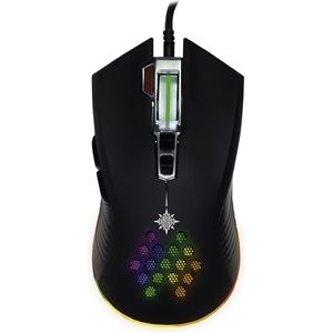 BasicTeQ: INCA IMG-347 Professional Gaming muis/mouse DPI: 1200/1600/2400/3200/4800/7200 RGB-12 backlight modes + backlight off