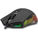 Inca - RGB Macro Toetsen - Gaming Muis - Zwart - Bedraad