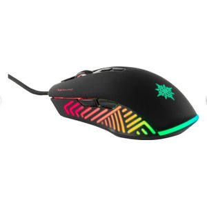 Inca - RGB Macro Toetsen - Gaming Muis - Zwart - Bedraad