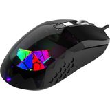 Inca - IMG-355GX - Muis - Zwart - Optisch - Bedraad - 7200 DPI