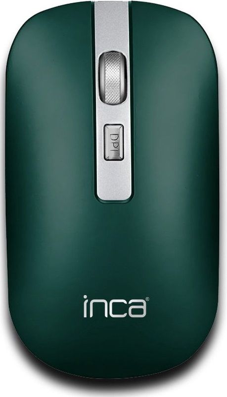 BasicTeQ - Inca IWM-531RY - Bluetooth & Wireless Rechargeable Muis - Special Metallic - Silent Mouse
