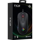 Inca - RGB 7D Gaming Muis - Zwart - Bedraad