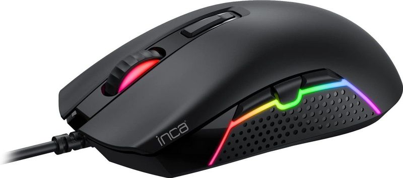 Inca - RGB 7D Gaming Muis - Zwart - Bedraad