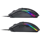 INCA Gaming Maus IMG-GT20 10000 DPI, RGB, 7 Tasten, USB, SW retail