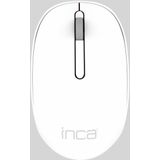 Inca - IWM-241RB - Muis - Wit - Draadloos - Ergonomisch Ontwerp