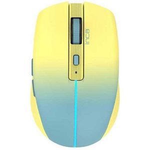 Inca - IWM-511RS - Muis - Blauw - RGB Verlichting - Bedraad en Draadloos