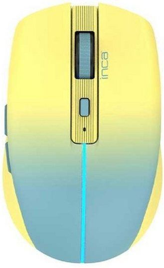 Inca - IWM-511RS - Muis - Blauw - RGB Verlichting - Bedraad en Draadloos