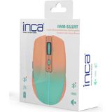 Inca - IWM-511RT - Gaming Muis - Blauw - RGB Verlichting - Bedraad en Draadloos
