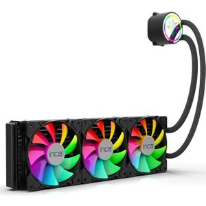 Inca - ISS-03XN - CPU Koeler - Zwart - Vloeistofkoeling - ARGB