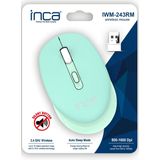BasicTeQ - Inca IWM-243RM - Draadloze Muis - Candy Design - 2.4GHz