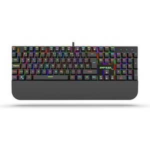 Inca - INCA-96 - Gamingtoetsenbord - Zwart - Mechanisch - RGB 18 LED-modus