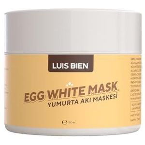 Luis Bien Egg White Pore poriënmasker, poriënverstevigend masker, gladde huid, strakke huid, gezichtsmasker 125 GR