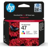 HP 47 originele drie-kleuren cartridge
