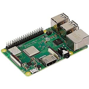 Raspberry Raspberry Pi 3 Model B+ 1373331 Pi 3 Model B+ Mainboard, 1 GB,eén maat,Zwart